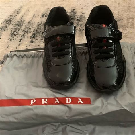 Prada Kids Boys' Low Top Sneakers 